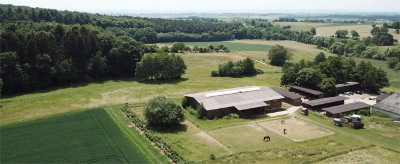 Koppeln und Reithalle